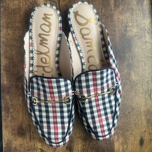 Sam Edelman Women's Checkered Loafers - size 8m